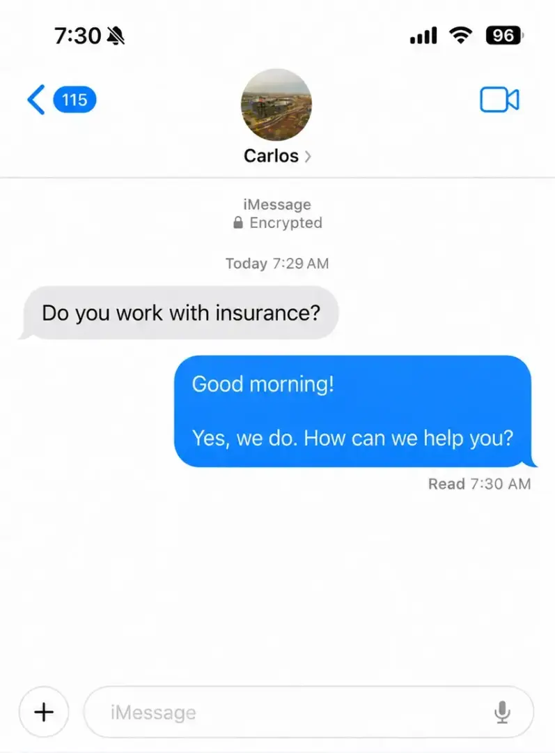 Imessage_insurance - Blacktail Restoration